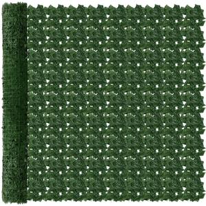 Colingmill 60 x 280 Inch Large Artificial Ivy Privacy Fence Screen, Full Coverage, UV-Anti Ivy Vine Leaves Hedge Fence with Mesh Backing, Wind Protection for Indoor Outdoor, Garden, Balcony, Patio