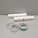 Duck Brand Window Insulation Kit - Winter Seal Kit Fits up to 10 Windows - Rolled Shrink Film Cuts to Size for Easy Indoor Installation - Tape Included - 62 In. by 420 In.- Clear