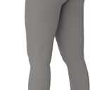 Sunzel Sunzfly Hidden Butt Scrunch Workout Leggings for Women, Butt Lifting High Waisted Gym Yoga Pants with Tummy Control 25" Charcoal Gray Large