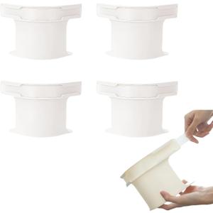 4 Sheet Lock for Fitted Sheets, Easy Installation, for Fixing Sheets and Mattresses, with Fixing Strips (White)