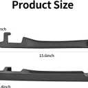 Car Seat Gap Filler with Hook, Car Organizers and Storage with Phone Holder, Car Seat Accessories, Car Organizer Fit Sedan SUV Truck-2PCS Black