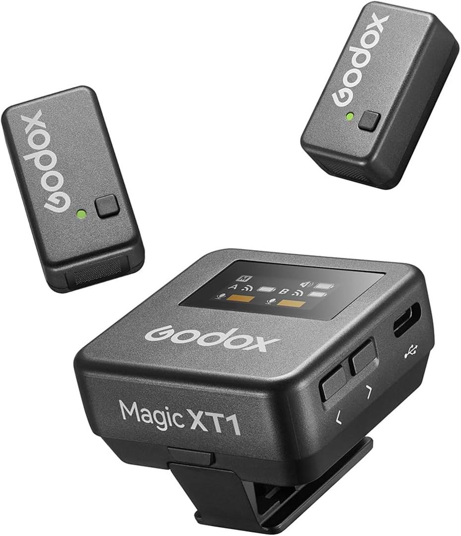 GODOX Magic XT1 2.4GHz Wireless Microphone System with Type-C Adapter