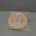 ANWA Adjustable Cat Cone Collar Soft, Cute Cat Donut Collar After Surgery, Kitten Recovery Cones to Stop Licking (Medium, Orange)