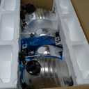 Headlights Assembly for 1999-2004 Ford Super Duty F250 F350 F450 F550,for 2000-2004 Ford Excursion with Bumper Signal Corner Light W/Bulbs (NOT FOR SEALED BEAM MODELS) Pair Set (OE Replacement)