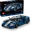 LEGO Technic 2022 Ford GT Building Set for Adults - Collectible Kit W/Authentic Features, Ages 18+ - 1:12 Scale - Gifts for Men & Women - Display as Bedroom or Home Decor - 42154