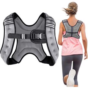 Henkelion Weighted Vest Weight Vest for Men Women Kids Weights Included, Body Weight Vests Adjustable for Running, Training Workout, Jogging, Walking