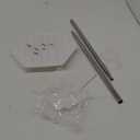 SINBEE Balloon Arch Stand, Balloon Arch Kit of 2, 7 Feet Height Adjustable Metal Balloon Column Stand for Party Decorations Wedding Birthday, Graduation Party Decoration, Baby Shower, Silver