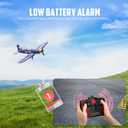 volantexrc RC Plane 3 Channel Remote Control Airplane Fighter Toys, 2.4GHz 6-axis Gyro Stabilizer RTF Glider Aircraft Plane, Easy to Fly for Adults Beginners (F4U Corsair)