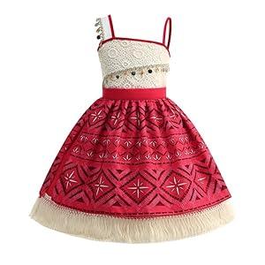 TAMOSKY Princess Costume for Girls Toddler Dress Up for Halloween Christmas Birthday Party Theme Adventure Outfit Dress, For Baby Girl, 2T/3T
