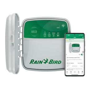 Rain Bird ARC8 App-Based Indoor/Outdoor Smart Irrigation WiFi Timer/Controller, 8-Zone/Station, EPA WaterSense Certified, Compatible with Alexa