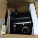 Crock-Pot 2-Quart Manual Slow Cooker, Feeds 2+ People, Great for Small Meals, Dips, & Sides; Removable Stoneware is Oven & Dishwasher Safe, Black