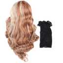 Pilipane Women Long Curly Wig Fashionable Synthetic Wigs Appearance Soft Comfortable For Parties Halloween Role Playing Daily Life High Temperature Fiber 26 Inches