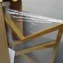 Coffee Table Living Room Table White and Gold Table for Living Room, 39.37 x 18.9 x 21.85 inches