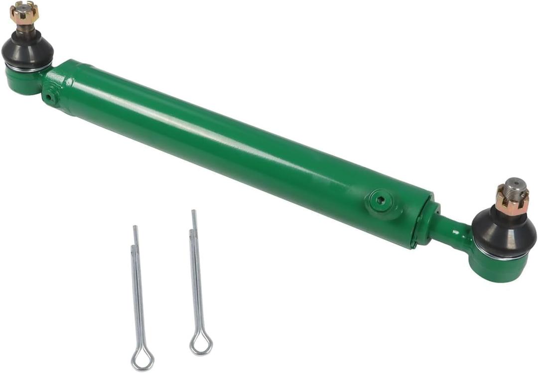 Loader Power Steering Hydraulic Cylinder Compatible with Tractor | High-Strength Alloy Steel, Steady Hydraulic Pressure Output with Responsive Steering