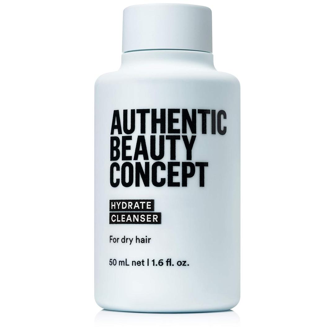 Authentic Beauty Concept Hydrate Cleanser | Shampoo | Normal To Dry or Curly Hair | Adds Moisture & Shine | Vegan & Cruelty-free | Sulfate-free (1.6 Fl Oz (Pack of 1))