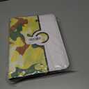 Collectible Trading Card Binder, 400 Pockets Card Holder with 50 Removable Sleeves, Portable Collection Binder Album Book Case Storage, Zipper Card Protective Sleeves for TCG, Sports Card (First Opportunity Camo)