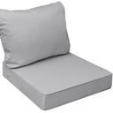 AAAAAcessories Outdoor Chair Cushions, 25.5 x 25.5 x 5 + 19 in, Set of 4