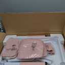 Adjustable Kids Table & Chairs Set for Ages 3-8 | 31.5"x23.6" Easy-Clean Activity Table | Meets ASTM/CPSC Standards for Daycare, Homeschool & Playroom (Pink, 2 Chairs)