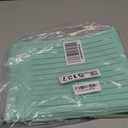 GORILLA GRIP 100% BPA-Free Patented Silicone Dish Drying Mat for Kitchen Counter, 18x24 Inch, Water Catching Ribbed Design, Easy Clean Waterproof Sink Liner, Heat Resistant, Fits Under Rack, Mint