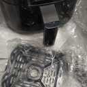 CHEFMAN 2 Qt Mini Air Fryer – Digital Space-Saving Compact Air Fryer with Nonstick and Dishwasher Safe Basket, Quick & Easy Meals in Minutes, Features Digital Timer and Shake Reminder – Black