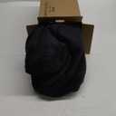 BEDELITE Fleece Blanket King Size  3D Ribbed Jacquard Soft and Warm Decorative Fuzzy Blankets  Cozy, Fluffy, Plush Lightweight Throw Blankets for Couch, Bed, Sofa(Black, 108x90 inches)