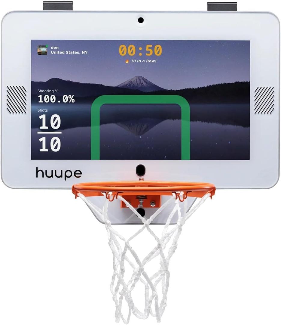 huupe huupe Mini 1 Basketball Hoop Game Console, 22 inches x 17 inches x 1.75 inches