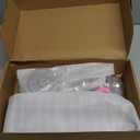 Wide Rain Shower Head With 5 Modes Handheld Showerheads, High Pressure Showerhead Combo with Extension Arm for Bathroom Accessories, Adjustable Shower Head with Anti-Clog Nozzles (Chrome)