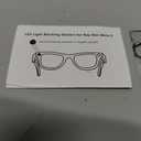 Matte Clear Decorative Frame Stickers Compatible with Selected Smart Glasses Frames, Non-Electronic Low-Tack Frame Accent Accessories, Removable Surface Trim, 20 Pack