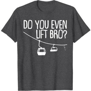 Funny Skiing Snowboarding Design for Men Women Snowboarder T-Shirt, Size L