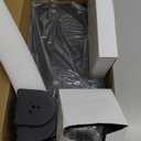 suptek Clamp-on 32 Inch Dual Monitor Desk Mount Riser Shelf Computer Stands for 2 Monitor, Laptop, Printer, Notebook, 32.2” x 7.8” x 5.7”