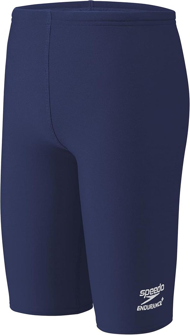 Speedo Boys Swimsuit Jammer Endurance+ Solid USA Youth (Blue, M)