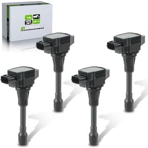 UF549 C1696 Ignition Coil Pack Fit for Infiniti FX50 M56 QX60 for Nissan Altima Cube NV200 Pathfinder Rogue Sentra Versa 2.5L 2007-2018, 4 pcs
