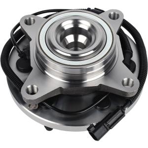 KUSATEC 515143 Front Wheel Bearing and Hub Assembly Compatible with 2011-2014 Ford Expedition F-150, Lincoln Navigator, 6 Lug Bolts w/ABS