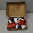 8 PCS Large Glitter Cheer Bows 8" Rhinestones Hair Bows Sparkly Cheerleading Softball Team Bow Hair Ponytail Holder Accessories for cheerleaders football Competition Sports- Red Black