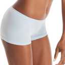 Hanes Women's Seamless Underwear Pack, Comfort Flex Fit Bikini Boyshort or Thong Panties, 6-Pack (S)