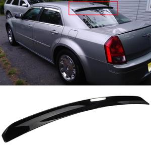 Rear Window Spoiler for Chrysler 300 2011-2024 Roof Spoiler Wing Gloss Black