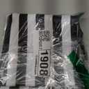 2 Pack Black and White Striped Table Runner 72 x 13 Modern Stripes Polyester Tablerunner Canvas Table Runners Cloth for Party Birthday Dining Celebrations Wedding Bridal