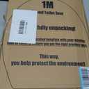 1M Family Toilet Seat, Patented Slow Close & Quick Releasing Technology, Anti-Wiggling, Easy to Install and Clean, Standard Round with Toddler Seat Built In (1 Piece)