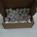 uxcell 75Pcs 1.5" White Polystyrene Foam Balls Smooth Round Solid Ball for Crafts, Art, DIY, Household, Party Decorations