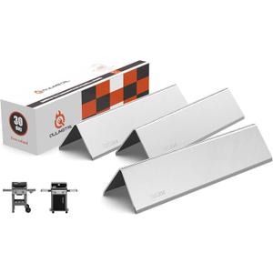 SUS304 Stainless Steel 7635 Flavorizer Bars for Weber Spirit E210, E220, S210, S215, Spirit 200 & GS4 Spirit II E210, Spirit II E220 Grills with Front Control, 15.3" Grill Parts for Weber 67045