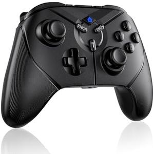 Dinosoo Wireless Switch Pro Controller for Switch/Switch Lite/Switch OLED/PC Steam Games/Android with Hall Effect Joysticks, Dual Vibration, Gyro Axis, Back Buttons, Turbo