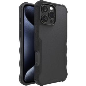 Smartish iPhone 16 Pro Max Protective Magnetic Case - Gripzilla Compatible with MagSafe [Rugged + Tough] Heavy Duty Armor Cover Drop Tested Protection for Apple iPhone 16 Pro Max - Black Tie Affair