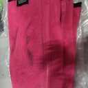 Harrison Howard Loose Fitting Fly Boots UV-Protective Extra Tough Mesh Ventilated Four Fasteners Stay-on Design Protect Horse Legs & Stomp-Reducing Set of 4 Magenta Large
