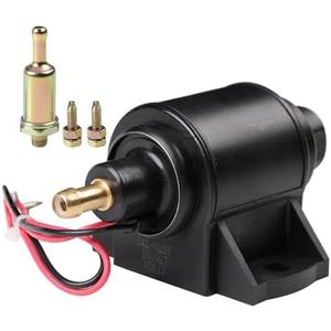 12V Electric Fuel Pump 2-3.5 PSI, 28 GPH for Gasoline and Diesel Engines - Compatible with Cars, Trucks, Boats, & Generators