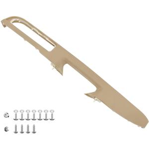 KAIRAY 80994 Front Left Driver Side Armrest, Door Panel Compatible with Chevy Silverado Avalanche Suburban GMC Sierra Yukon 2010-2014, Door Release Handle Above Armrest 27 in, Tan GM# 84127280