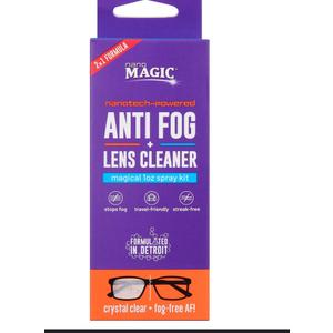 2 In 1 Formula Magic Anti Fog + Lens Cleaner 25 Magical Wipes