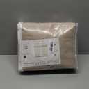 KEQIAOSUOCAI Extra Wide Pinch Pleated Blackout Living Room Bedroom Curtains, Triple Weave Thermal Insulated Window Treatment Light Blocking Panels for Patio/Hall/Porch (Khaki, W80 x L84, Set of 2) (Khaki)