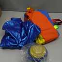 AIERSA Herding Ball for Dogs,Tug of War Dog Toy with Handles for Outdoor Play,Dog Soccer Ball Toy&Indestructible Training Toy Balls for Australian Shepherd,Interactive Toy Balls for Small&Medium Dogs (Orange + Yellow + Blue)