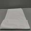 uxcell Soft Microfiber Body Pillow Cover with Zipper Closure, Long Pillow Cases for Body Pillows Weave for 90 GSM Polyester, White Body (20"x54")