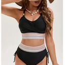 Solid Swimwear Tankini Set for Women Girls 2024 Printed Swimwear Tankini
(13 -14yr)